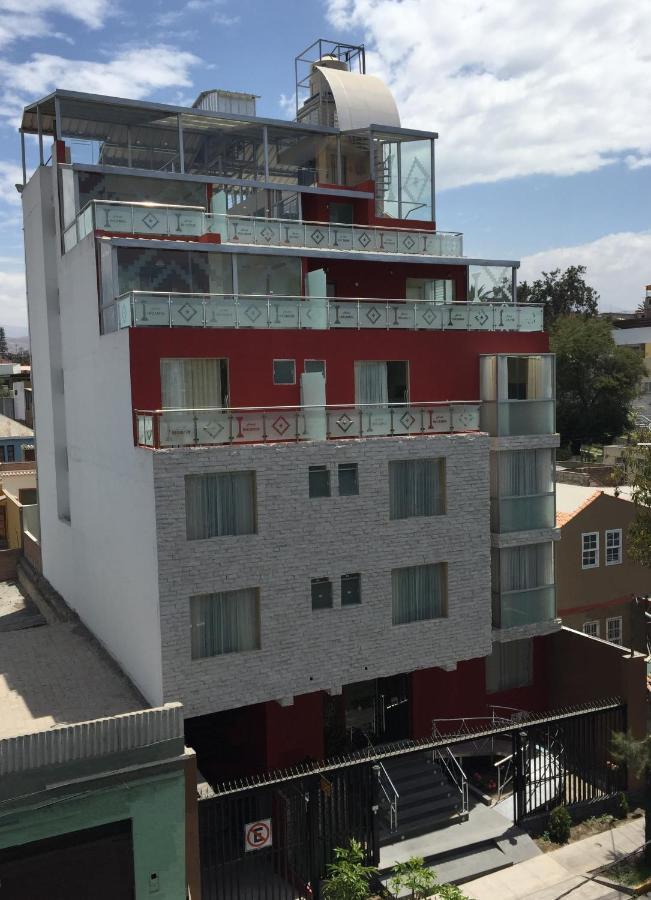 Hotel Incamin Mirador อาเรกิปา ภายนอก รูปภาพ